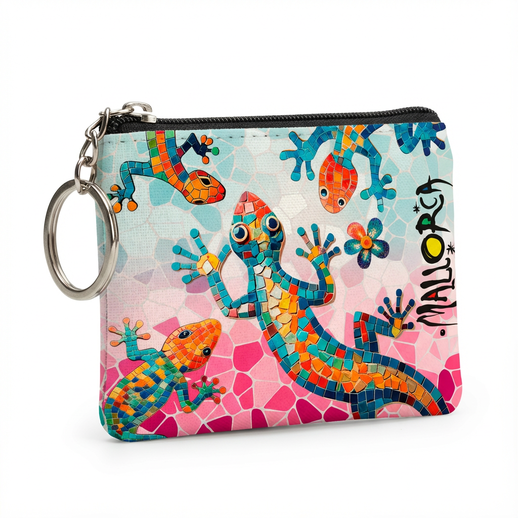 Monedero Mallorca Lagartija – 12 × 9 cm