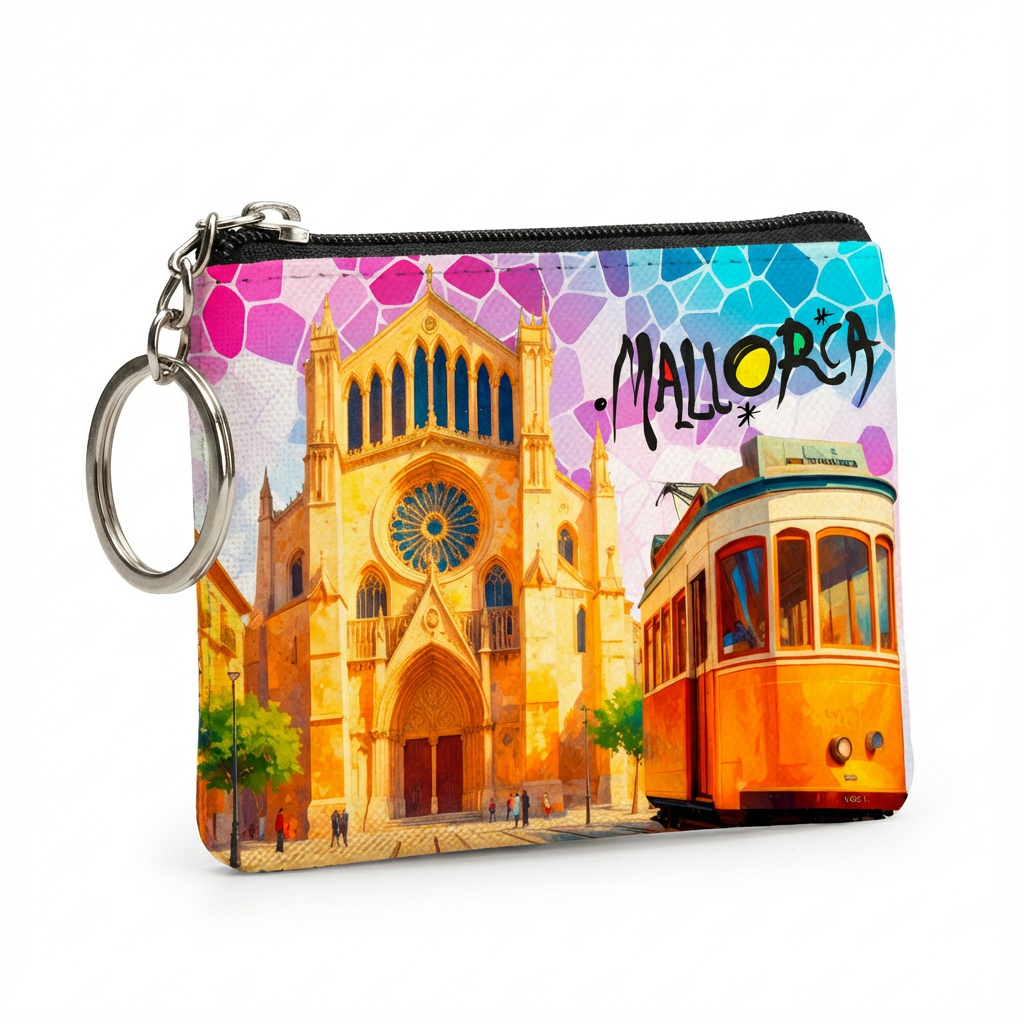 Monedero Mallorca Soller – 12 × 9 cm