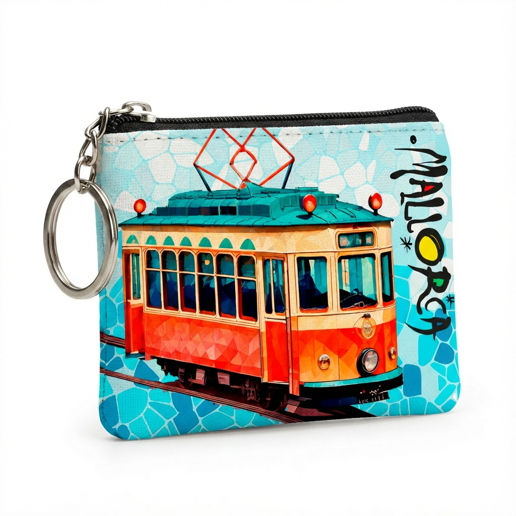 Monedero Mallorca Tramvia – 12 × 9 cm